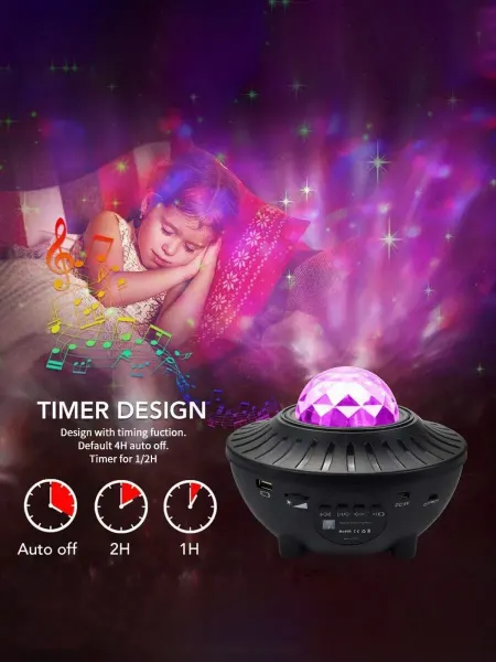 Trendy Homeware Музыкальная проекционная лампа звездного неба