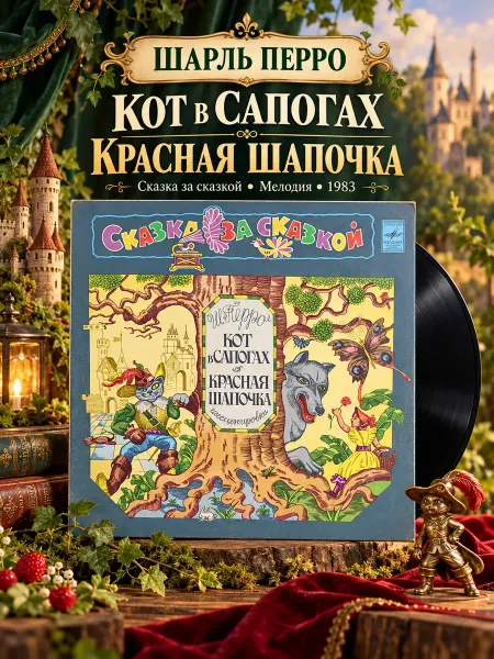 PEREVOZNIKOV-COINS LP Кот в сапогах Красная Шапочка - Ш.Перро, Сказка за сказ