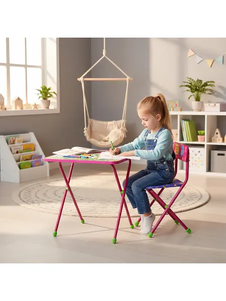 Nika Kids Детский комплект мебели (стол и стул) Фиксики