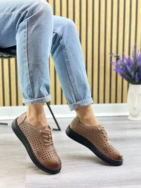 BESMODA Мокасины летние мягкие в дырочку
