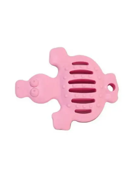 HomePet Игрушка для собак утка розовая, 13.5х11 см