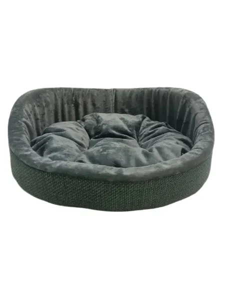 HomePet Диванчик для домашних животных, темно-зеленый, 43х38х15 см