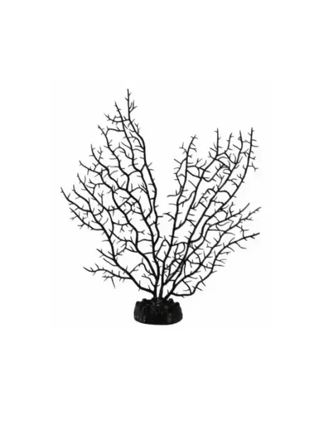 FAUNA INTERNATIONAL Декорация коралл красный черный пластик