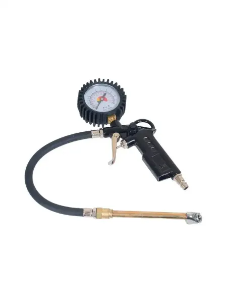 Tire Pumping World Грузовой пистолет для накачки шин с манометром 10 атм