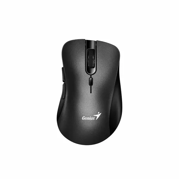 Мышь беспроводная Genius Ergo 8100S, бесшумная, 6 кнопок, 1600 dpi, черный