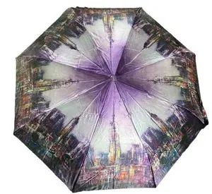 Женский зонт Galaxy of Umbrellas BF3001 автомат фиолетовый