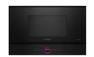 Микроволновая печь встраиваемая Bosch BFL9221B1, черный