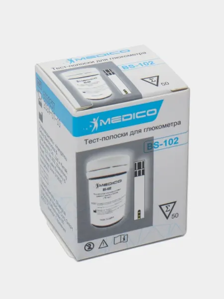 Тест полоски для глюкометра MEDICO BG-202