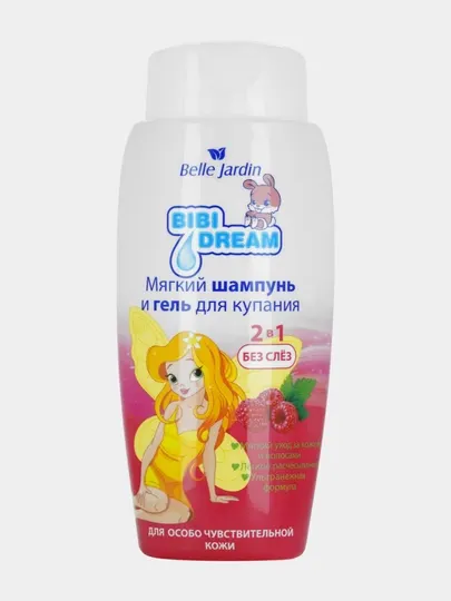 Шампунь и гель для купания Bibi Dream, 300 мл