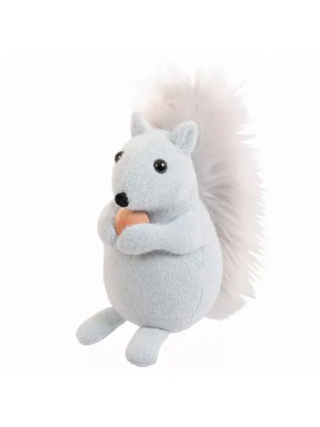 ABTOYS Мягкая игрушка Knitted Белка вязаная с пушистым хвостом 32см