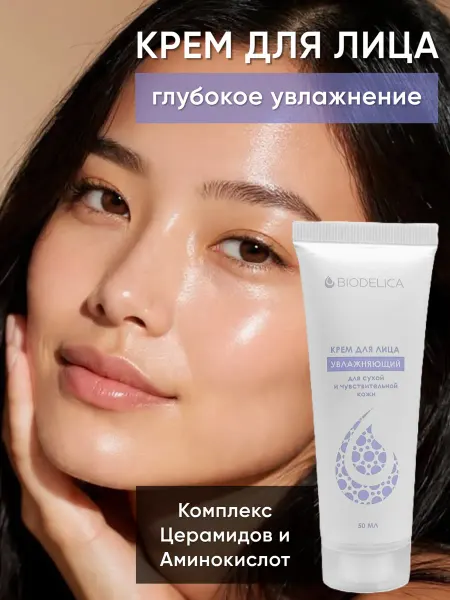 Biodelica Увлажняющий крем для лица