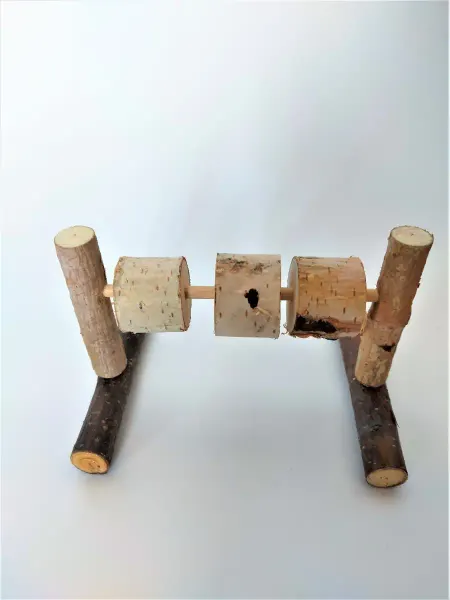 Bird Toys from Sibiria Игрушка для птиц и грызунов "Счеты"