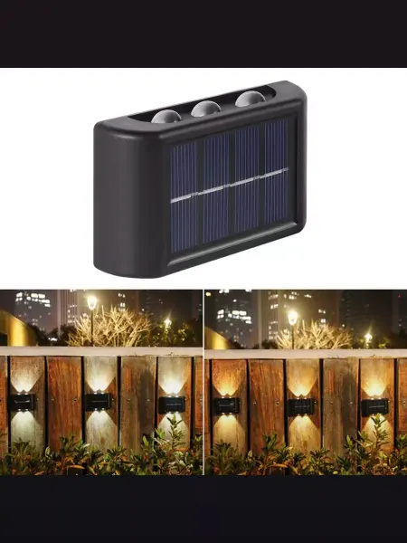 ECOHOMELY Уличный светильник на солнечной батарее 2 шт