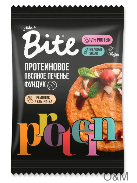 Крекеры овсяные Take a Bite с фундуком
