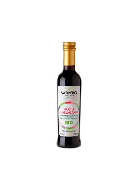 Гранатовый уксус, нефильтрованный марка Varvello Organic 500ml - Соусы