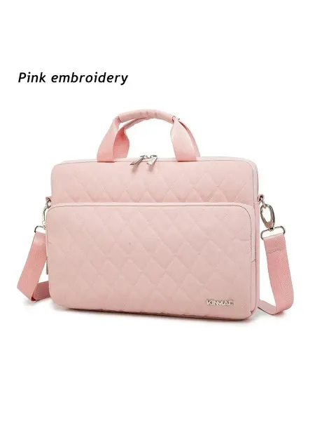 Aigreen Сумка для ноутбука Kinmac 13-14" Pink Embroidery