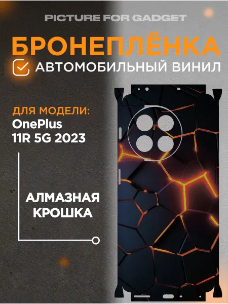 Picture_for_gadget Цветная пленка-наклейка на телефон OnePlus 11R 5G 2023