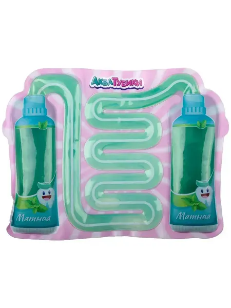 1TOY Игрушка антистресс Зубная паста Мятная переливайка