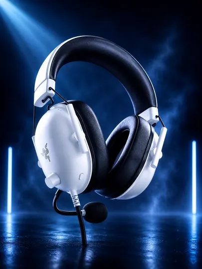 Лёгкая и мощная игровая гарнитура RAZER BLACKSHARK V2 X (WHITE)