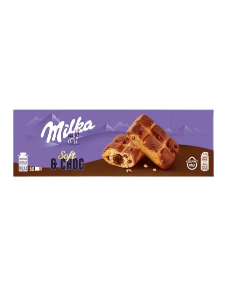 Milka Пирожное бисквитное с шоколадной начинкой, 175 г