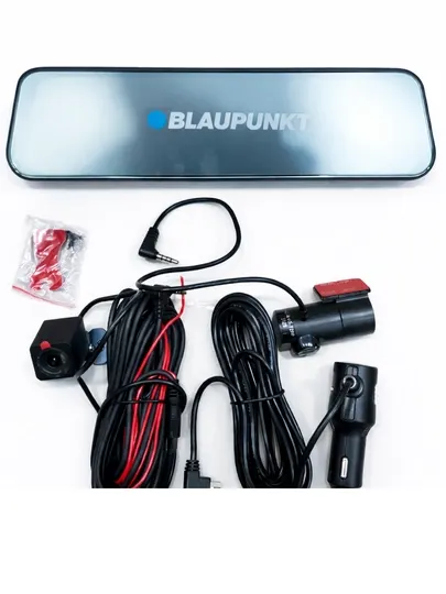 Автомобильный видеорегистратор-зеркало BLAUPUNKT с передней и задней камерой Full HD