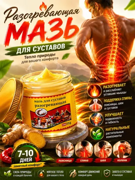 泰伦弥缦 разогревающая мазь для спортсменов