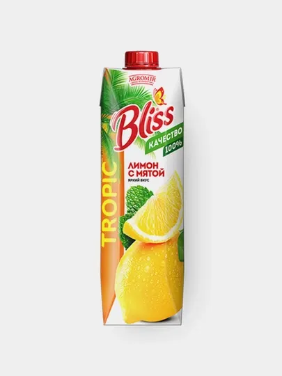 Сок Bliss Лимон с мятой 1 л