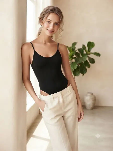BlissBody Боди майка на бретельках корректирующее утягивающее