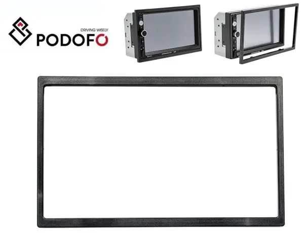 Переходная рамка 2 Din декоративная на автомагнитолу 178x100 7 дюймов для магнитолы автомобиля 2 дин