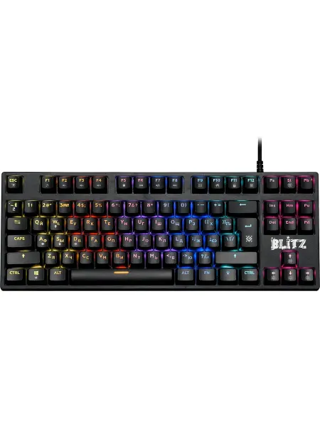 DEFENDER Клавиатура игровая Blitz GK-240L, проводная, USB