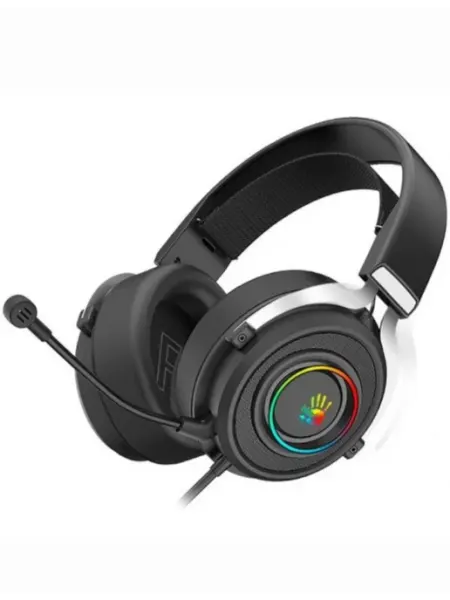 BLOODY Игровая гарнитура G535P BLACK+SILVER