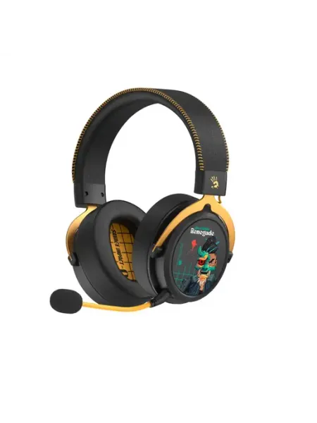 BLOODY Игровые беспроводные наушники MR595 Midnight Renegade