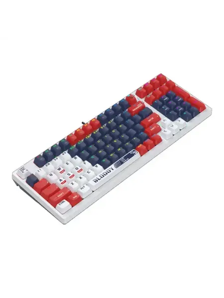 BLOODY Клавиатура S98 USB (Sports Navy) Red Switch
