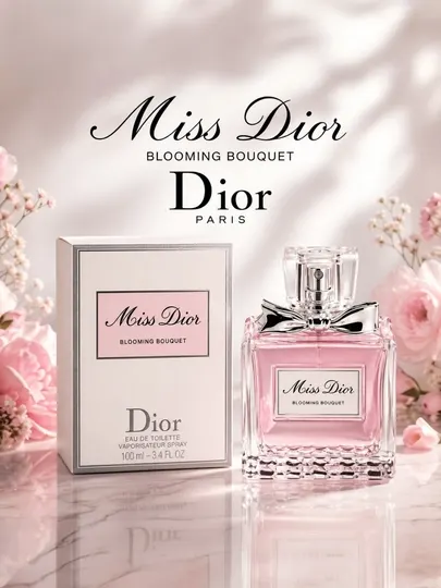 Miss Dior, BLOOMING BOUQUET - туалетная вода, элегантный женский аромат, 100 мл