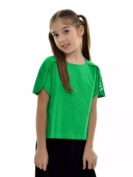 Blueland Junior Футболка оверсайз детская укороченная
