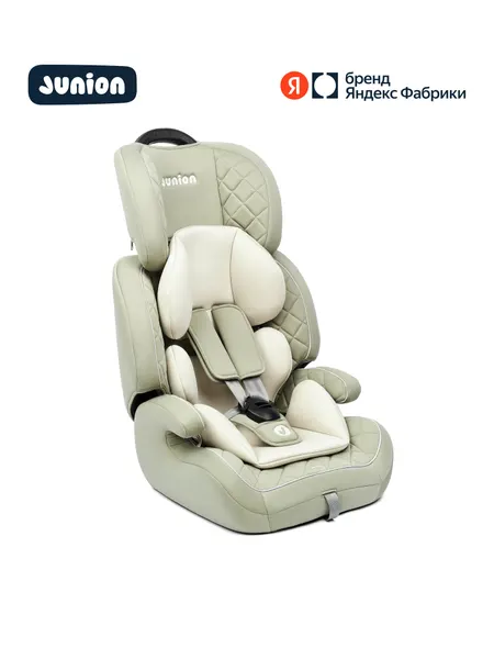 Автокресло Junion Bruno группа 1/2/3 (9-36 кг), оливковый, ECE R44/04 - Автокресла
