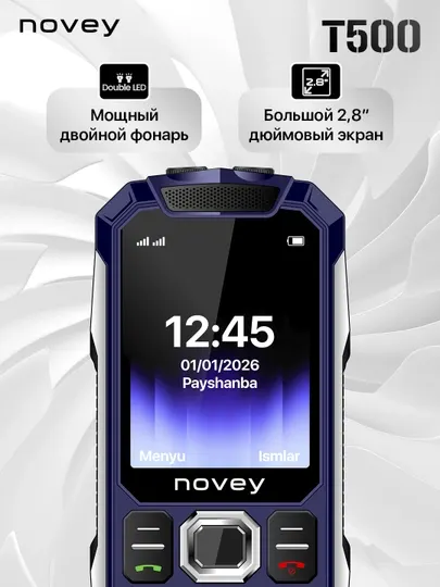 Мобильный телефон Novey T500 - Кнопочные телефоны