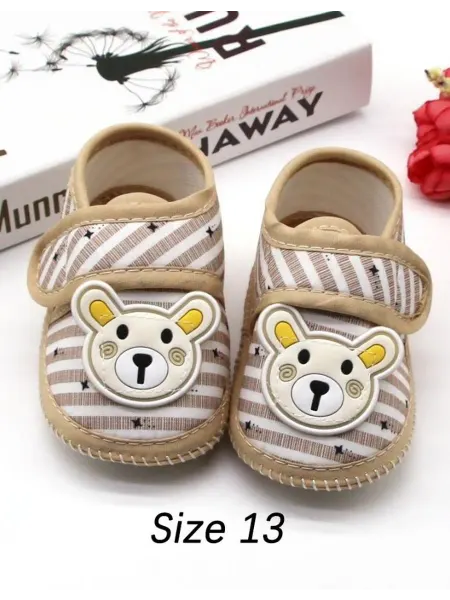 Хаки-Size13 Обувь для младенцев, новорожденных, с мягкой под…
