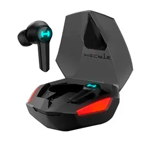 Наушники беспроводные TWS EDIFIER HECATE GT4, с микрофоном, Bluetooth, чёрные