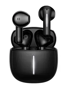 Наушники Bluetooth Hoco EQ33, в кейсе, сенсорные, цвет черный / беспроводные