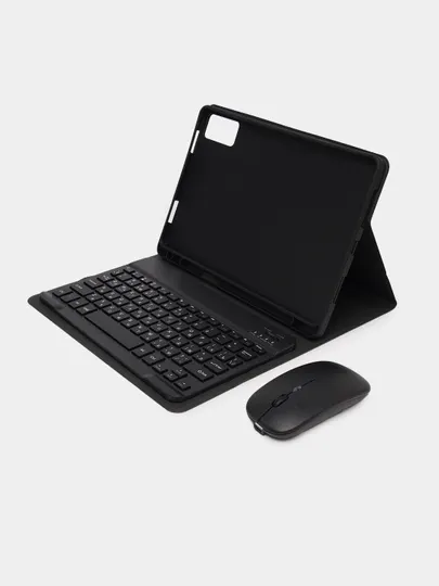 Беспроводная Bluetooth клавиатура + чехол + мышь для планшета для Honor Pad X8A/X9/X8 Pro