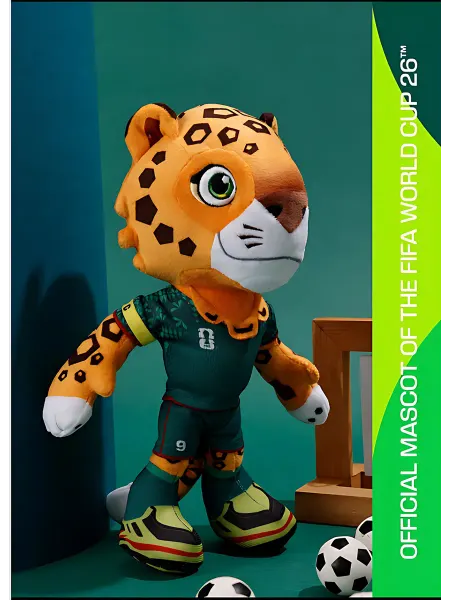 Luiziama Art Mascote FIFA ZAYU Игрушка чемпионата мира по футболу