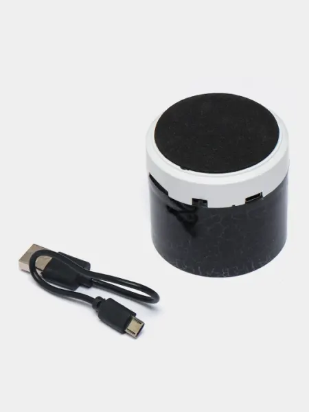 Мини колонки, портативные, беспроводные, с Bluetooth и LED подсветкой