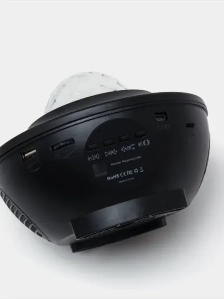 LED ночник-светильник, проектор звездного неба с пультом и Bluetooth колонкой