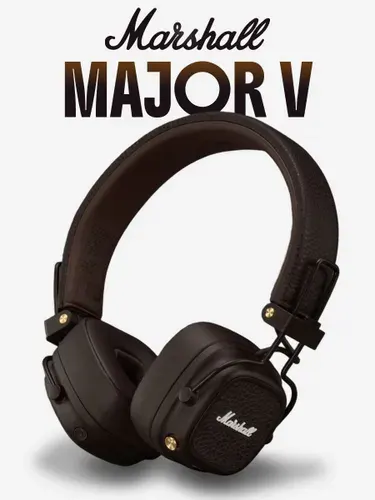 Беспроводные наушники Marshall Major V, bluetooth, белый