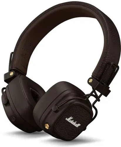 Гарнитура накладные Marshall Major V коричневый беспроводные bluetooth (MAJOR V BROWN)