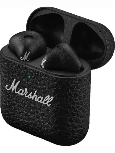 Marshall Наушники беспроводные с микрофоном Marshall Minor IV, Bluetooth, USB Type-C, черный, серый