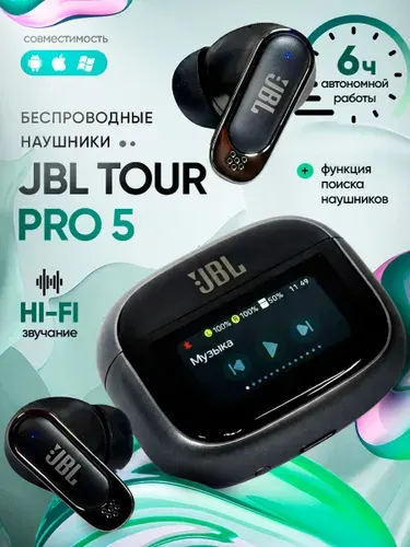 Наушники беспроводные для телефона с микрофоном и шумоподавлением, Type-C, Bluetooth