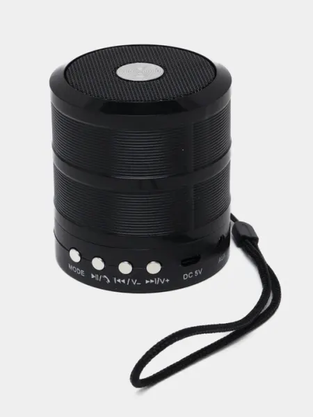 WS-887 Мини колонка – беспроводной звук с поддержкой Bluetooth и USB
