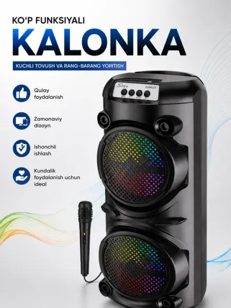 ZQS6223 — Bluetooth колонки для музыки и отдыха
